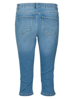 Clearance Vero Moda Elly Knickers, , L Medium Blue Denim