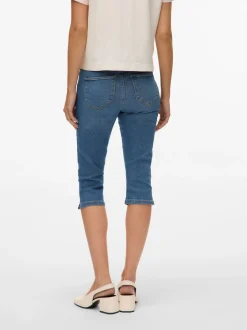 Clearance Vero Moda Elly Knickers, , L Medium Blue Denim