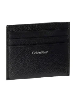 Best Calvin Klein Emblem Kortholder, Black