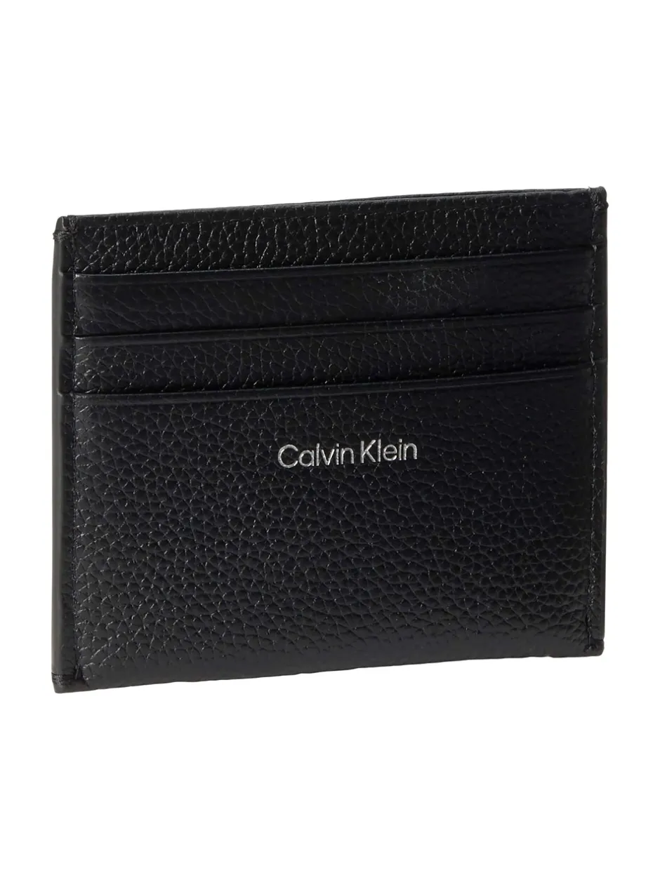 Best Calvin Klein Emblem Kortholder, Black