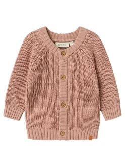 Lil' Atelier Emlen Knit Cardigan, , 80 cm*Børn Cardigans