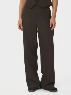 Clearance Neo Noir Emmett Structure Bukser, , 36 Dark Brown