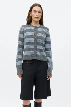 Clearance Envii Enada Cardigan, , M Faded Denim St