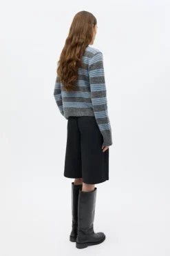 Clearance Envii Enada Cardigan, , M Faded Denim St