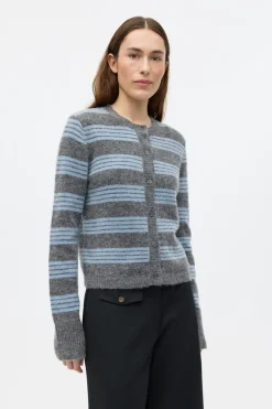 Clearance Envii Enada Cardigan, , M Faded Denim St