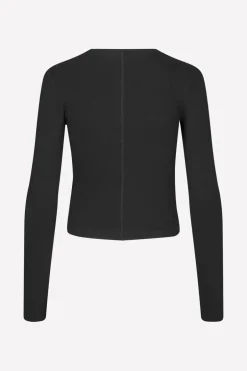 Envii Enally Langærmet Short T-shirt, , S*Dame T-Shirts & Toppe