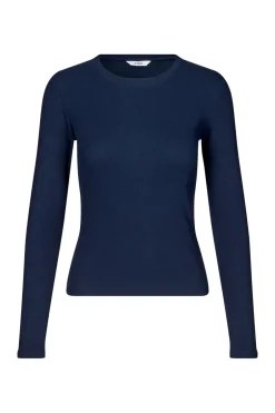 Sale Envii Enally Langærmet T-shirt, , XL Navy Blazer