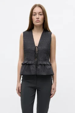 Envii Encecilia Vest, , 38 Asphalt