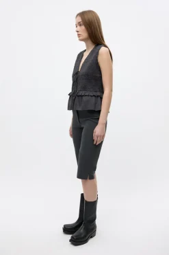 Envii Encecilia Vest, , 38 Asphalt