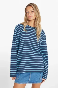 Hot Envii Enkulla Langærmet T-shirt, , M Navy/Blue