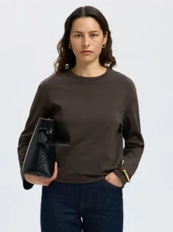 Selected Women Essential Boxy T-shirt, , S*Dame T-Shirts & Toppe