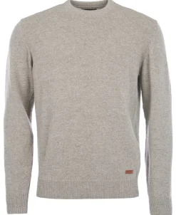 Barbour Essential Patch Crew Striktrøje, , XL* Strik