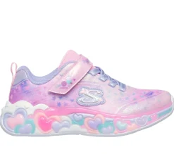 New Skechers Eternal Heart Lights Sneakers, , 29 Light Pink Multi