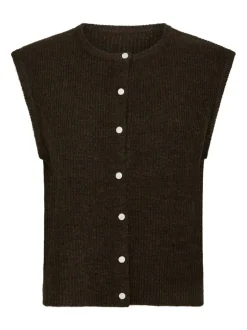 Neo Noir Everest Knit Vest, , 34*Dame Veste