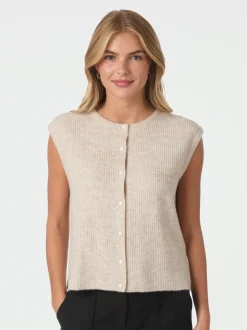 Neo Noir Everest Knit Vest, , 36*Dame Veste