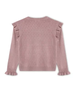 Fliink Fame O-Neck Strikbluse, , 95 cm*Børn Strik & Sweatshirts