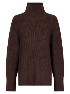 Neo Noir Fanning Solid Striktrøje, , 40*Dame Strik & Sweatshirts