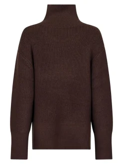 Neo Noir Fanning Solid Striktrøje, , 40*Dame Strik & Sweatshirts