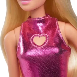 Barbie Fashionista Pink Dress Heart Cutout Dukke*Børn Dukker & Tilbehør