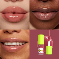 NYX Professional Makeup Fat Oil Lip Drip, 09 Chilin' Like A Villian 09 Chilin' Like A Villian