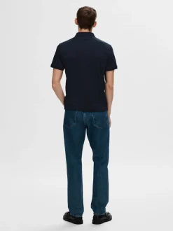 Selected Homme Fave Zip Polo, , XL* T-Shirts & Poloer