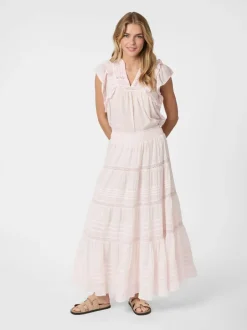Clearance Neo Noir Felicia S Voile Nederdel, , 36 Light Pink