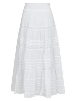 Neo Noir Felicia S Voile Nederdel, , 36*Dame Nederdele