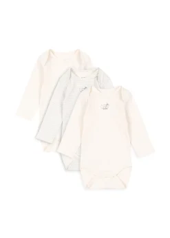 Fanga Fontana Fio Stripe 3-pak Body, , 74 cm*Børn Bodies & Heldragter
