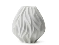 New Morsø Flame Vase, , 23 cm Hvid