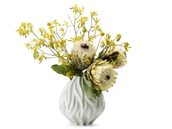 New Morsø Flame Vase, , 23 cm Hvid