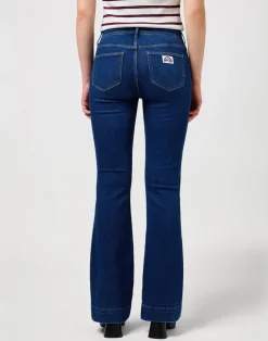 Wrangler Flare Jeans, , W28/L30*Dame Jeans