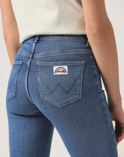 Discount Wrangler Flare Jeans, , W32/L32 Raven
