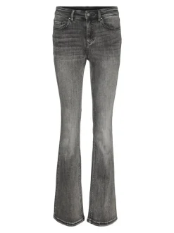 Hot Vero Moda Flash Flared Jeans, , XL/L32 Medium Grey Denim