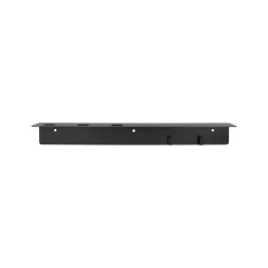 Discount Meraki Flaskeophæng Med Knager Hylde, Sort, 50x5,8x6,8 cm