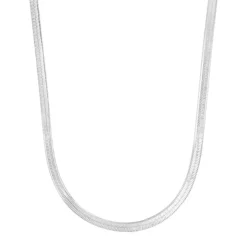 Nordahl Flat Halskæde, , 45+5 cm*Dame Halskæder