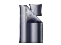Sale Södahl Flow Sengetøj, 140x200 cm Navy Blue