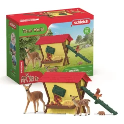 Discount Schleich Fodring Af Skovens Dyr