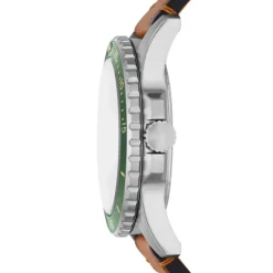 New Fossil Blue FS5946 Herreur, , 42 mm Stål/Grøn
