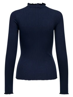 Outlet JDY Fransiska Bluse, , M Navy Blazer