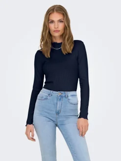 Outlet JDY Fransiska Bluse, , M Navy Blazer