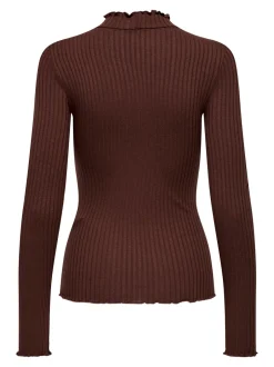 Clearance JDY Fransiska Bluse, , M Rum Raisin