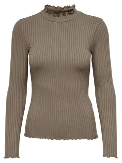 Clearance JDY Fransiska Bluse, , M Walnut