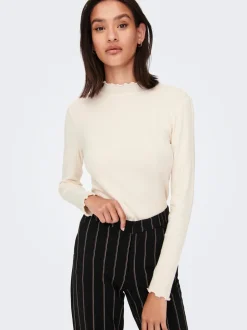 JDY Fransiska Bluse, , M Whitecap Gray