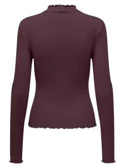 Clearance JDY Fransiska Bluse, , L Winetasting