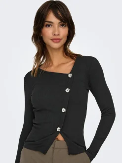 JDY Freya Cardigan, , XL Black