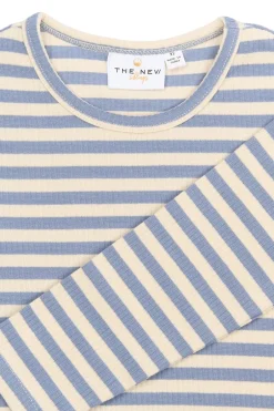 Discount THE NEW Fro Rib Bluse, , 104 cm Tempest Striped