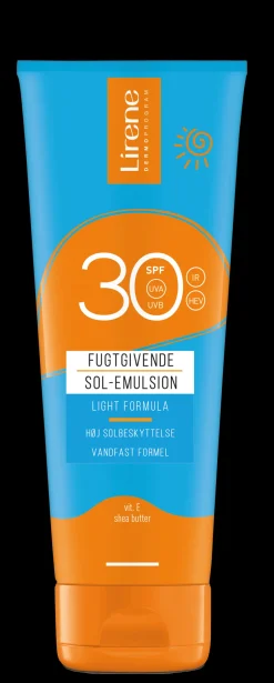 Discount Lirene Fugtgivende Sol-Emulsion, , 120 ml SPF 30