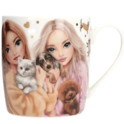 Clearance Topmodel Fur-Ever Friends Krus, Hvid