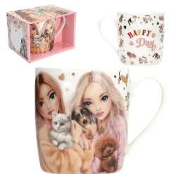 Clearance Topmodel Fur-Ever Friends Krus, Hvid
