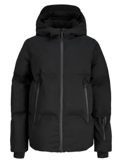 Discount Jack & Jones Junior Fusion Technical Puffer Jakke, , 152 cm Black